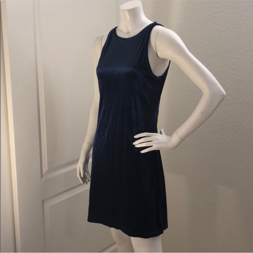 All That Jazz Vintage Velour Dress